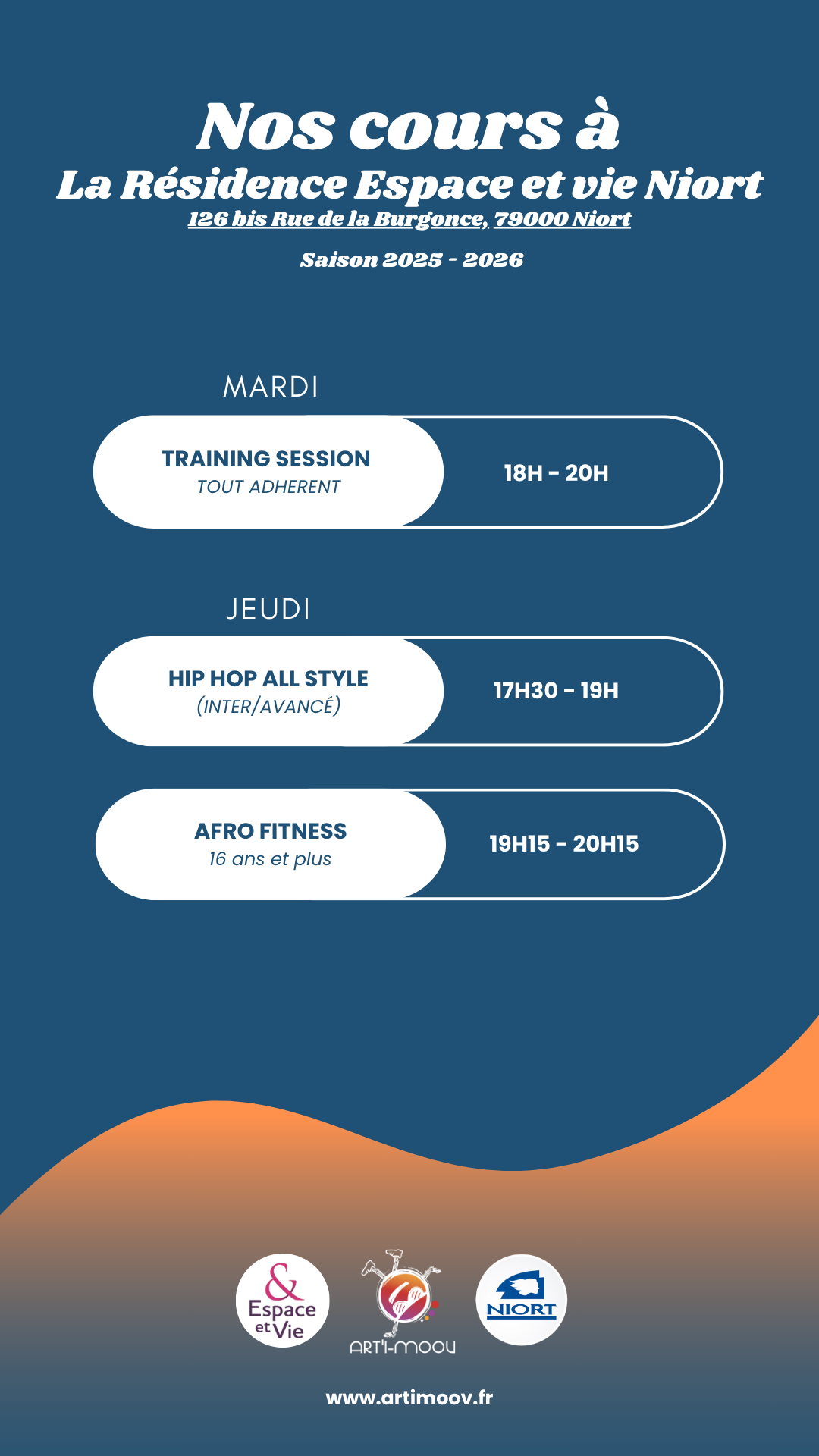 Programme de Mardi et Jeudi